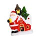 thumbnail image 1 of Estatua navideña de cerámica, decoración de mesa, artesanía de escritorio, accesorio decorativo, escultura de jardín de hadas para escritorio de Papa Noel, 1 of 10