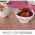 thumbnail image 3 of Plasticpro Disposable Plastic Serving Tongs Durable Heavy Duty Premium Serving Utensils Clear Pack of 4, 3 of 5