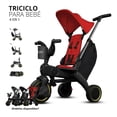 thumbnail image 4 of Triciclo Tipo Carreola Baby Gaon Plegable Evolutivo Portatil Reclinable 4 En 1 Rojo, 4 of 6