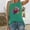 Green, variant on Outfmvch tank top for women Summer Tops Print Tank T-Shirts Graphic Blouse womens tops