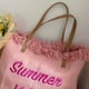 thumbnail image 4 of Bolso Hombro para Mujer Mano Lona ​​moda Con Letras Viajes Al Aire Libre (caqui), 4 of 5
