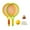 Yellow Green, variant on Colaxi Children's Badminton Tennis Set Badminton Racket Interactive Toy Children's Tennis Racket for Boys Indoor Outdoor Beginners Players