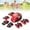Red, variant on 7PCS/Set Adjustable Protective Gear Set, Safety Helmet with Knee Elbow Wrist Pads for Skateboard, Roller Scooter and Bicycle Sports