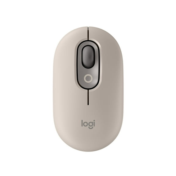 Logitech POP Mouse, Wireless Mouse with Customizable Emojis, SilentTouch Technology, Precision/Speed Scroll, Bluetooth, Mist