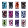 thumbnail image 1 of 34 Pcs/set Christmas Tree Hanging Ball Home Mall Office Wall Tree Window Ball Decor Plastic Ornament  Coffee, 1 of 8