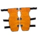 thumbnail image 3 of 2 fundas protectoras para piernas de soldador, protectores de rodilla seguros y protectores de piernas. Naranja, 3 of 9