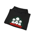 thumbnail image 3 of Alien Workshop 3 Aliens Black Retro Skateboarding Hoodie Design - L / Black, 3 of 4