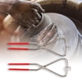 thumbnail image 4 of Dipping Tongs, Stable Fixation 360 Degree Use 2 Pcs Easy Cleaning Pottery Sculpture Tongs  For Art Project, 4 of 8