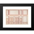 thumbnail image 2 of Jules-Edmond-Charles Lachaise 24x18 Black Modern Framed Museum Art Print Titled - Two Designs for Wall Panels (19th Century), 2 of 5