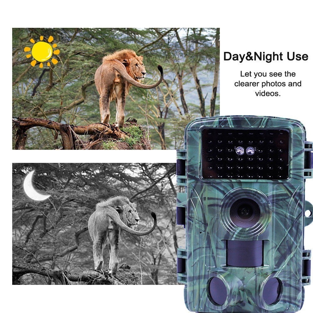2.7K Waterproof Trail Camera 60MP Night Vision 2 Inch Screen
