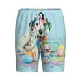 thumbnail image 4 of Fotbe A Funny Little Dalmatian Puppy Pajama Shorts for Men, Men's Pajama Bottoms, Sleepwear,Short Pajama Pants-Medium, 4 of 9
