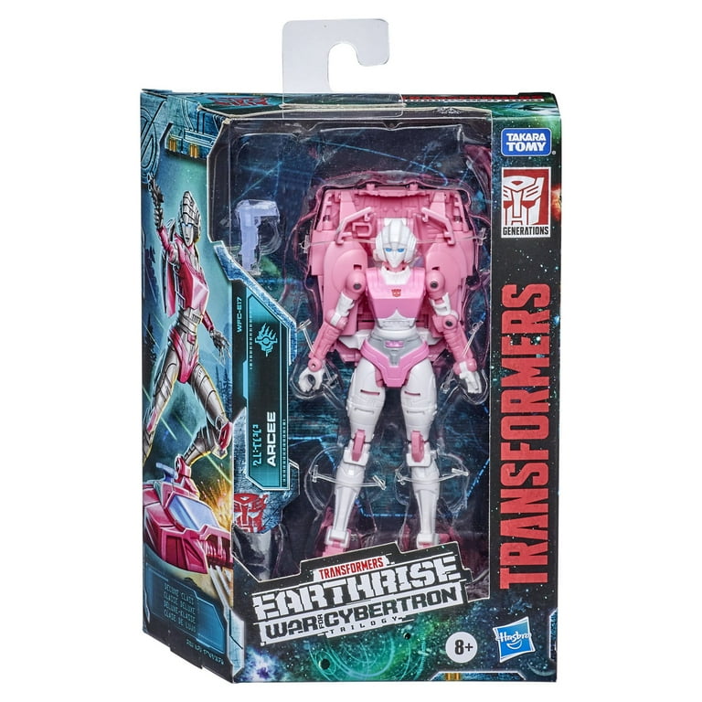 Transforers Toys Generations War For Cybertron: Earthrise Deluxe WFC-E17 Arcee Figura De Acción