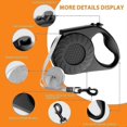 thumbnail image 4 of 50kg Retractable Dog Leash Firmness String For Big Large Dog Walking Hiking, 4 of 5