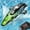 Blue, variant on TOUMENY Remote Control Stunt Speedboat with Water Sensing, Mini RC Boat with -Water Induction Charging Long Range, Stunt Roll Motor Speedboats for Pool Lake Play, Blue