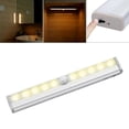 thumbnail image 2 of PIR Inalámbrico LED Sensor De Movimiento Luz Armario Armario Lámpara De Cama Blanco Cálido Sunnimix luz del sensor de movimiento interior, 2 of 8