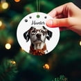thumbnail image 4 of Personalized Pembroke Welsh Corgi Christmas Ornament 2025 Name Pembroke Welsh Corgi Ornament, Gift for Dog Dad Dog Mom, Pembroke Welsh Corgi Portrait Wearing Glasses Ornament Keepsake ooJeRP, 4 of 6