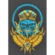 thumbnail image 1 of Diamond Painting (DB6841) 5D DIY Skull Square Mosaic Picture Craft (A042) 45x60cm Hugtrwg Para estrenar, 1 of 1