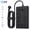 Black, variant on BOHASHIN Power Strip - 5 FT Long Flat Plug Extension Cord, 8 Outlets 3 USB Ports Outlet Extender with Overload Protection, Wall Mount, Desktop Charging Station for Home, Office and Dorm Essential