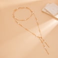 thumbnail image 6 of NICKSUN Long Imitation Pearl Necklaces for Women Dainty Beaded Long Layered Necklace Statement Sweater Strand Chain Necklace Jewelry, 6 of 9