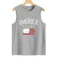 thumbnail image 6 of XCHQRTI Women's 4th of July Tank Tops Graphic USA We The People 1776 Shirts Patriotic Sleeveless Tee, 6 of 7