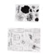 thumbnail image 3 of Sellos de flores, sello de flores 2 piezas para álbumes de recortes para hacer tarjetas para manualidades de papel para regalos hechos a mano LHCER 1, 3 of 8