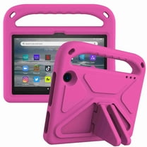 Fire 7 Tablet Case for Kids 2022, All New Amazon Fire 7 Case, Kids Friendly Shock Proof Protective Cover Cases ONLY Compatible with Fire 7 Tablets 12th Generation 2022 Release,Rose