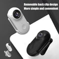 thumbnail image 5 of M Buder Micro Mini Camera Wireless WiFi HD 1080P Video Recorder Portable Thumb Action Camera with Mount Clips for Sports Motorcycle Riding Pet Monitoring Black (3.94 inches / 10 cm), 5 of 9