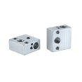 thumbnail image 4 of Labymos 2pcs Aluminum Heater Block Hot End Heating Block 20*20*10mm Compatible with Anet ET4, 4 of 7