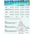 thumbnail image 6 of Sociala Women's Sporty Two Piece Swimsuit Ribbed Tummy Control Bathing Suit with Pockets High Waisted Bikini Sets, 6 of 8