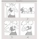 thumbnail image 5 of Strapless Sticky Push-up Plunge Bra - Plus Size Backless Adhesive Bra A-DD Cup (Negro, A) oso de fresa vestir, 5 of 5