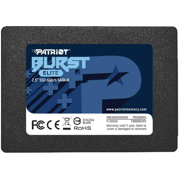 Patriot Burst Elite SATA 3 480GB SSD 2.5" Solid State Drive