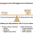 thumbnail image 5 of Krampade High Potassium Electrolytes Powder Low Sugar Lemon Lime, 3950mg Electrolytes, 2000mg Potassium, 50mg Magnesium, Cramp Relief & Prevention, Cellular Hydration, Better Endurance & Recovery, 5 of 17