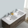 thumbnail image 6 of Fresca Tuscany 48" Rosewood Wall Hung Double Sink Modern Bathroom Vanity w/ Medicine Cabinet, 6 of 8