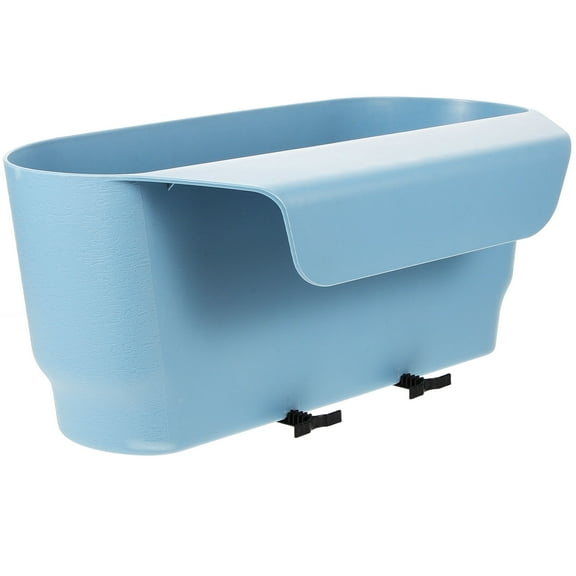 Masteelf Hanging Plant Pot Balcony Planters Railing Lawn Small Flower