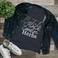 thumbnail image 4 of Crystals Sage Candles Herbs Women's Triblend Tee, 4 of 5