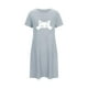 thumbnail image 4 of Camisón corto de talla grande para mujer, camisón de manga corta con estampado de pecho a la moda, camisón para mujer, 4 of 5
