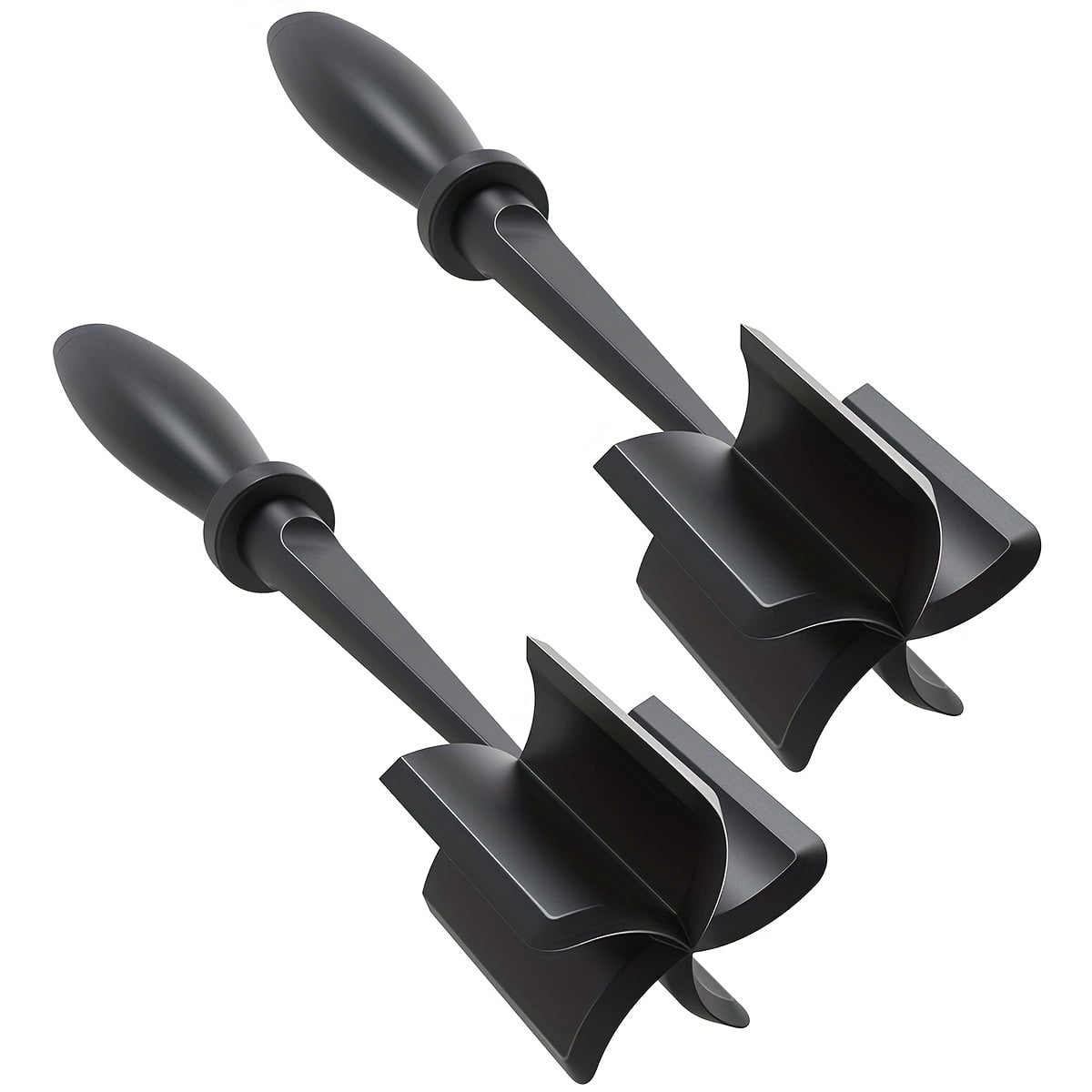 2-Pack Meat Chopper & Masher Tool - Heat Resistant Nylon, For Ground Beef, Hamburger, Potatoes - View #8