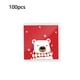 thumbnail image 2 of Paquete de 100 bolsas de regalo Bearachild para Navidad Fiesta Boda Cumpleaños Dulces Galletas, 2 of 6