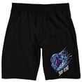 thumbnail image 6 of Mortal Kombat Klassic Sub-Zero Adult Black Sleep Pajama Shorts-XL, 6 of 7