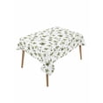 thumbnail image 2 of Sage Green Spring Floral Tablecloth Rectangle Table Cloth 52x70, Waterproof Tablecloth Outdoor Table Cloth, Summer Botanical Elegant Washable Table Cover for Kitchen Dinning Party, 2 of 8