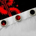 thumbnail image 4 of Feelyou Watercolor Dragon Black Out Curtains, Red Splash Graffiti Animal Curtains Pack of 2 (42x63 Each), Teens Kids Boys Girls Bedroom Curtains, Living Room Curtains Decor, 4 of 6
