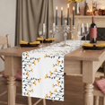 thumbnail image 2 of Table Runners 72 Inches Long Dress Scarves, Spring Flowers Farmhouse Kitchen Table Runner, Coffee Tablerunners, Modern Simple Floral Plants Lines Art 14x72 Inch, 2 of 9
