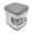 Grey, variant on KGJQ Garlic Chopper Press, 2 in 1 Mincer And Slicer, Hand Push Garlic Cutter for Kitchen, Dishwasher Safe Garlic Dicer Tool