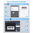 thumbnail image 4 of Impresora de etiquetas Phomemo M110 Bluetooth sin tinta portátil, 4 of 9