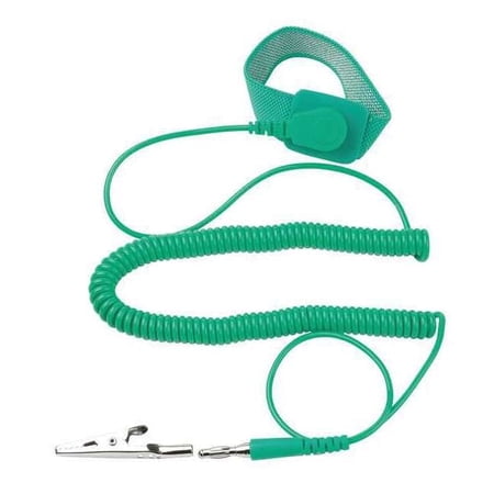 Eclipse ESD Wrist Strap Adjustable 10 ft L Green 900-002