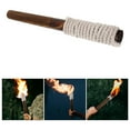 thumbnail image 3 of Outdoor Torch Torch Landscape Pathway Torch Light Garden Wooden Torch for Decor, 3 of 8