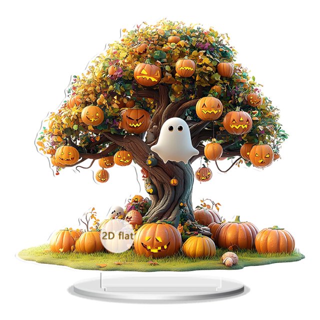Juego de figuras acrílicas de decoración de Halloween para el hogar y la fiesta.