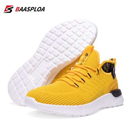 

Baasploa Men s Lightweight Comfortable Running Shoes Breathable Knit Sneakers