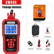KONNWEI KW890 OBD2 Scanner Auto Code Reader Scanner + Battery Tester + Special Oil Reset Function Scan Tool