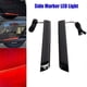 thumbnail image 3 of 1Pair Smoked LED Saddlebag Side Marker Light for Touring 14-24, 3 of 5